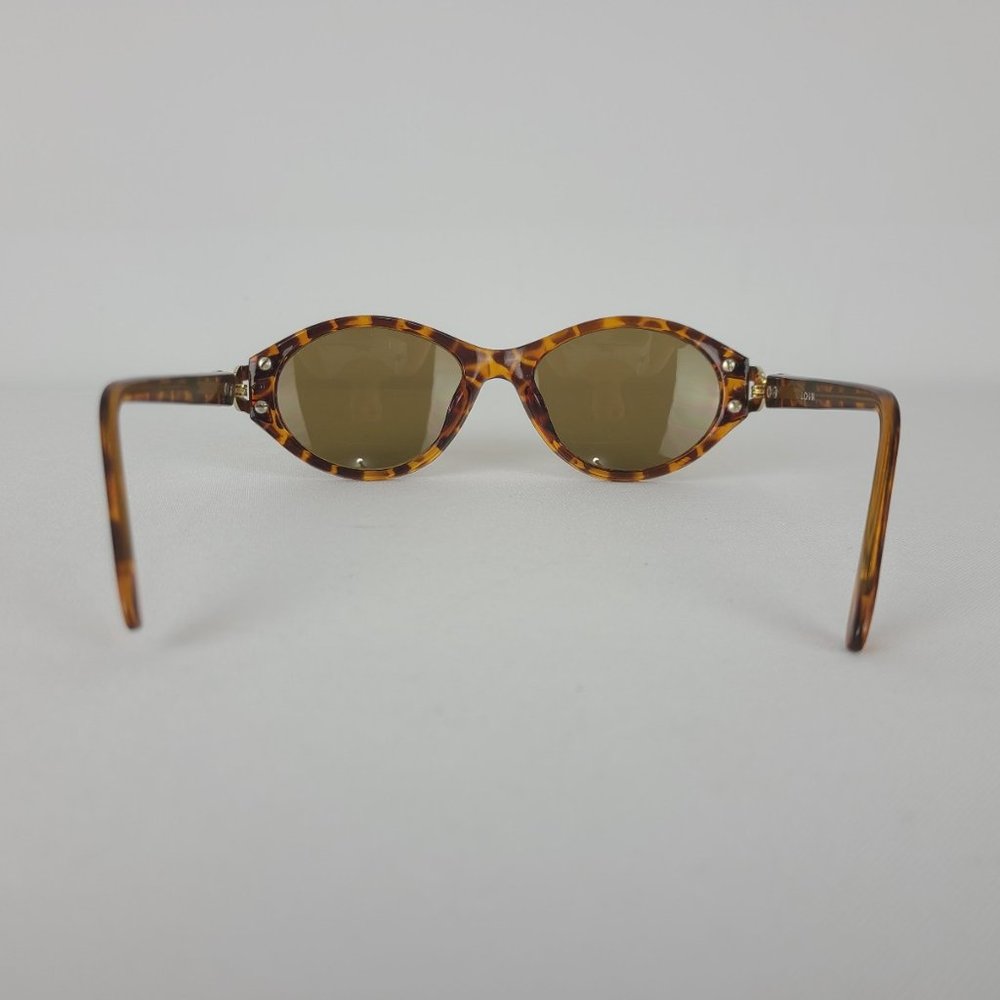 Tortoise Schell Gold Sunglasses - Picture 4 of 6